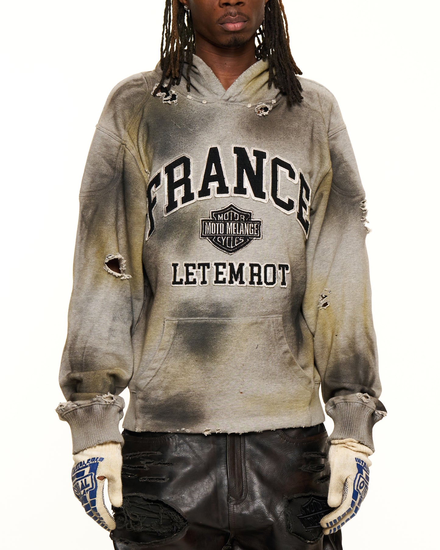 FRANCE Moto Riding Hoodie