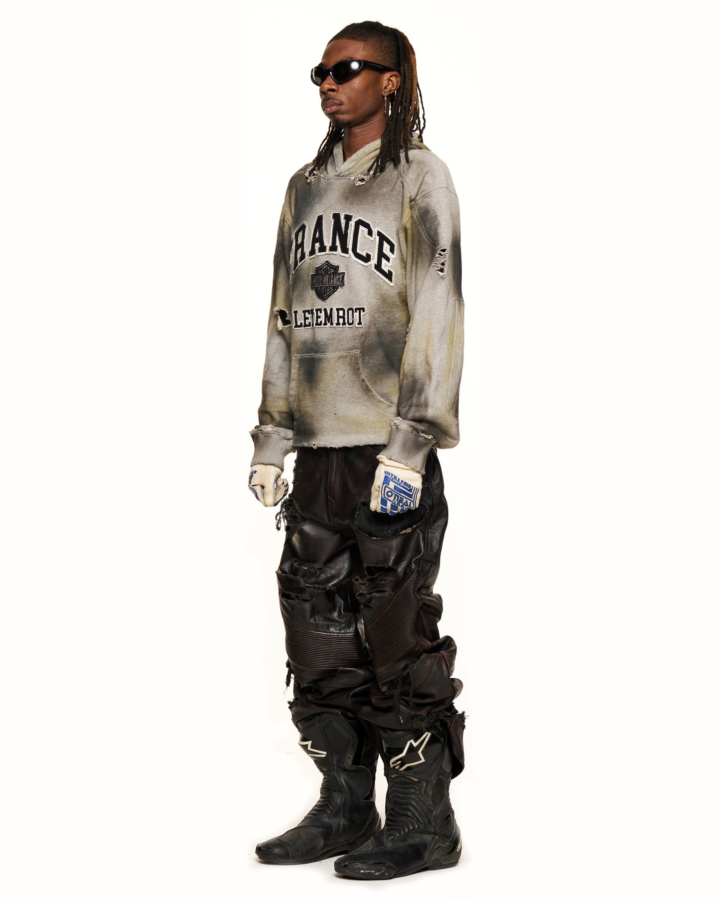FRANCE Moto Riding Hoodie